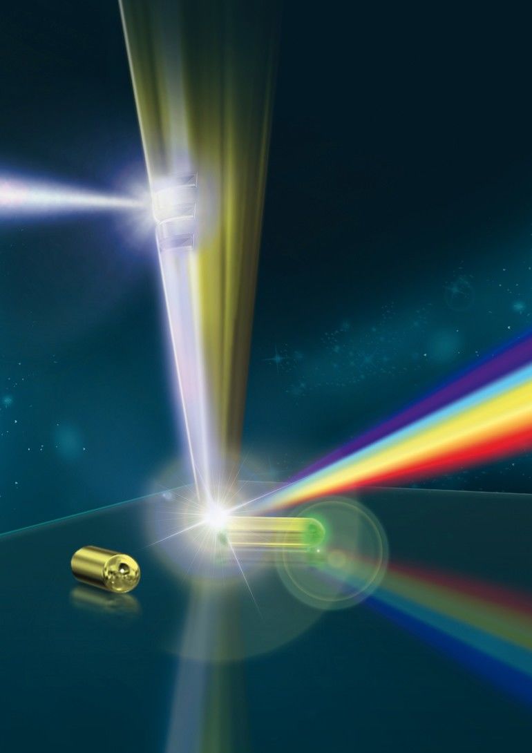 Optische Superlinsen aus Gold