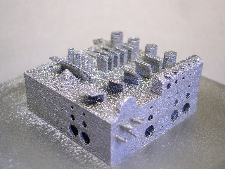 Neuartiges Eisenpulver für 3D-Druck von Stahl