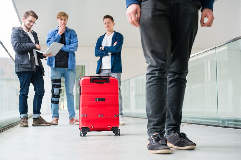 Koffer, bei Fuß – wie der Smart Case funktioniert