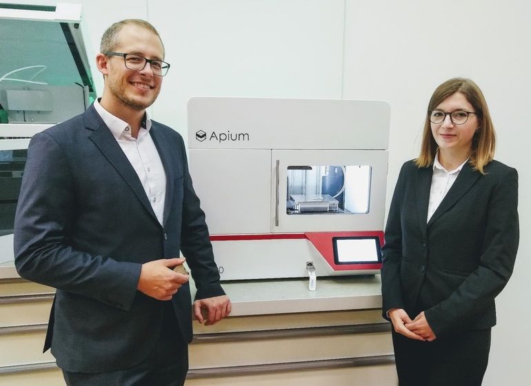 Klinische Studie zum 3D-Druck im OP mit Geräten von Apium