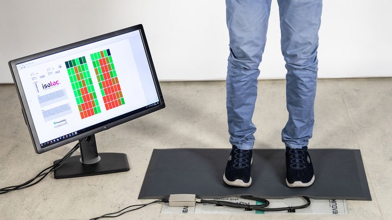 Fußmatte mit Sensoren beugt Schmerzen vor
