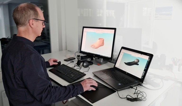 CAD-Mäuse erleichtern die Konstruktion bei Ottobock