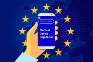 MDR_-_Medical_Device_Regulation._Regulation_of_the_EU-_European_Union_on_the_clinical_investigation_and_sale_of_medical_devices_for_human_use._Vector_illustration