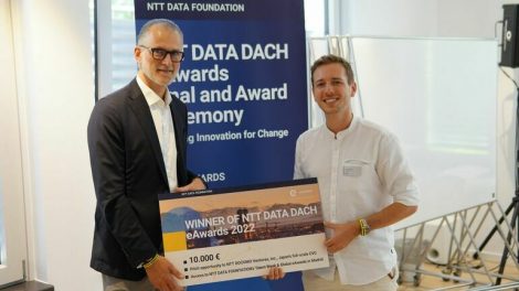 Deutsches Medtech-Start-up mit NTT Data eAward ausgezeichnet
