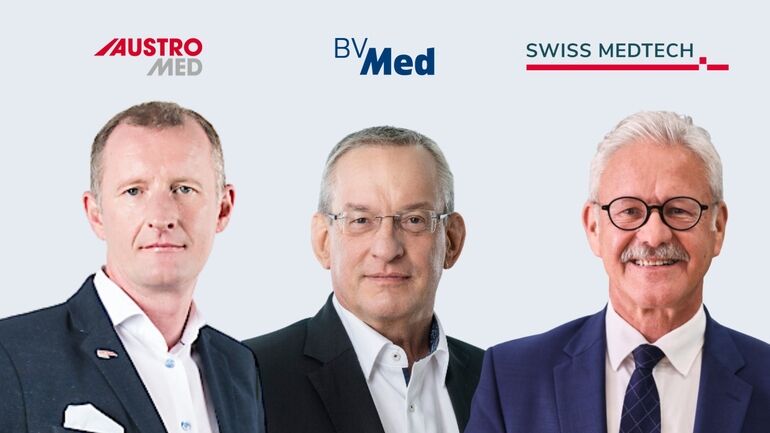Medizintechnik-Verbände Austromed, BVMed und Swiss Medtech intensivieren Zusammenarbeit