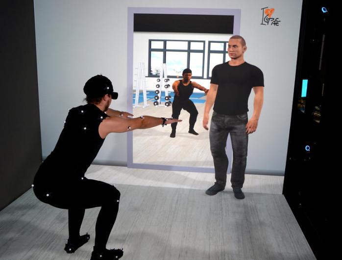 Virtueller Trainingsraum