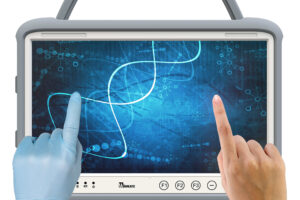 Tablet-PC und Monitor für die Medizin