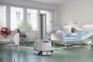 UV-Desinfektionsroboter erledigt Krankenhaus-Erreger