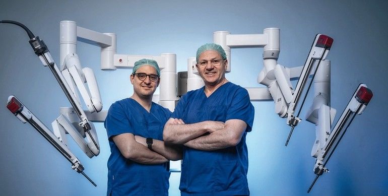 Da-Vinci-System assistiert bei Prostata-Operationen