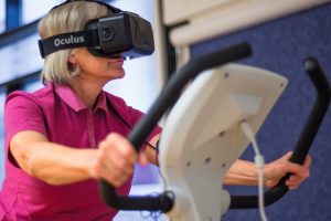 VR-Brille Virtual Reality Therapie