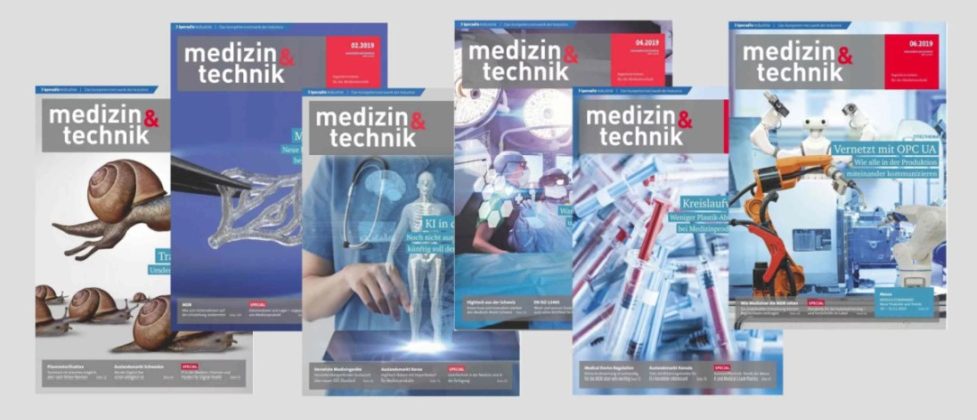 medizin&technik Titelseiten 2019